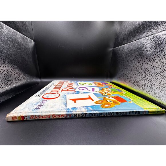 Vtg Richard Scarry’s Best Counting Book Ever Oversized 1975 Book Club Edition HC - Picture 6 of 14